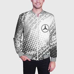 Бомбер мужской Mercedes-Benz, цвет: 3D-меланж — фото 2