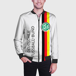 Бомбер мужской СБОРНАЯ ГЕРМАНИЯ, цвет: 3D-черный — фото 2