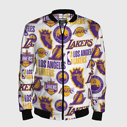 Мужской бомбер LAKERS LOGO