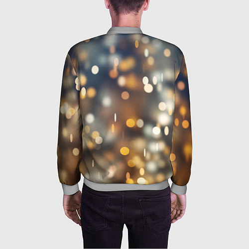 Мужской бомбер MIN YOONGI / 3D-Меланж – фото 4