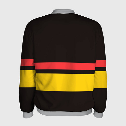 Мужской бомбер СБОРНАЯ ГЕРМАНИИ / 3D-Меланж – фото 2