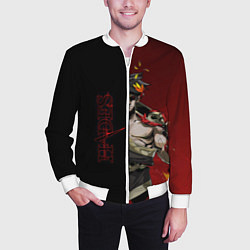 Бомбер мужской Hades, цвет: 3D-белый — фото 2