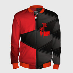 Бомбер мужской THE EVIL WITHIN, цвет: 3D-красный