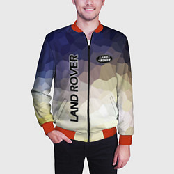 Бомбер мужской LAND ROVER, цвет: 3D-красный — фото 2