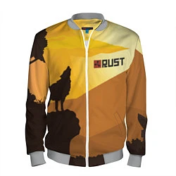 Бомбер мужской Rust, цвет: 3D-меланж