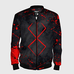 Бомбер мужской BERSERK БЕРСЕРК КЛЕЙМО, цвет: 3D-черный