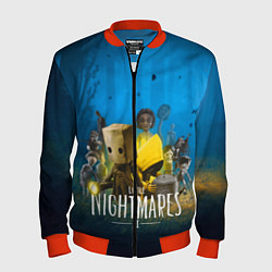 Бомбер мужской LITTLE NIGHTMARES 2, цвет: 3D-красный