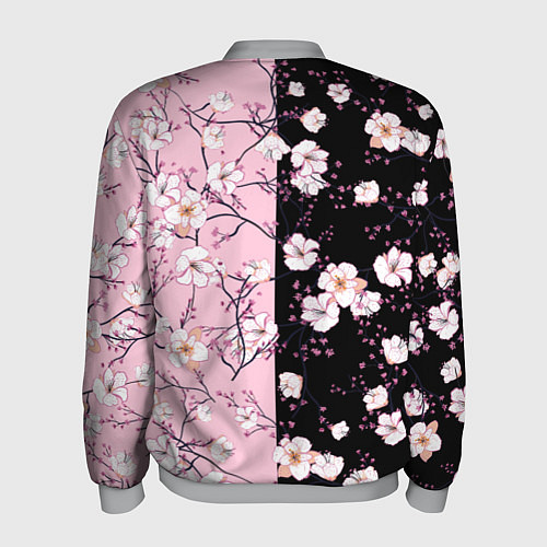 Мужской бомбер САКУРА SAKURA ВИШНЯ / 3D-Меланж – фото 2
