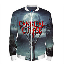 Бомбер мужской CANNIBAL CORPSE, цвет: 3D-белый