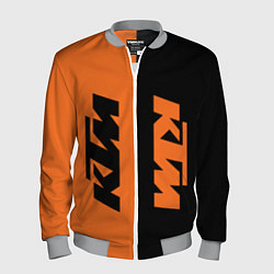 Бомбер мужской KTM КТМ Z, цвет: 3D-меланж