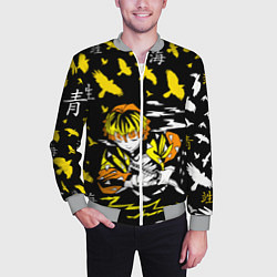 Бомбер мужской ЗЕНИЦУ АГАЦУМА, цвет: 3D-меланж — фото 2
