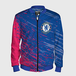 Бомбер мужской CHELSEA, цвет: 3D-синий