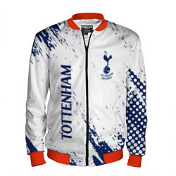 Бомбер мужской TOTTENHAM HOTSPUR, цвет: 3D-красный