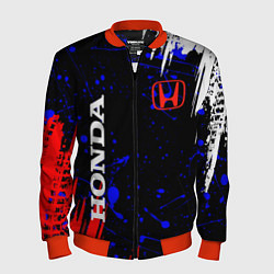 Бомбер мужской HONDA, цвет: 3D-красный