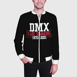 Бомбер мужской Earl Simmons 1970-2021 DMX, цвет: 3D-белый — фото 2