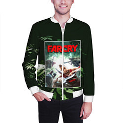 Бомбер мужской Farcry 3, цвет: 3D-белый — фото 2
