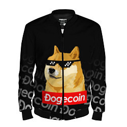 Мужской бомбер DOGECOIN DOGE ДОГИКОИН