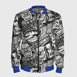 Мужской бомбер Тату ретро