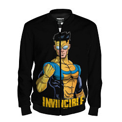Бомбер мужской Mark Grayson Invincible, цвет: 3D-черный