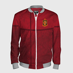 Бомбер мужской Форма сборной Испании, цвет: 3D-меланж