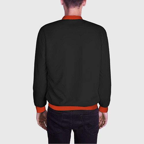 Мужской бомбер 2B OR NOT 2B / 3D-Красный – фото 4