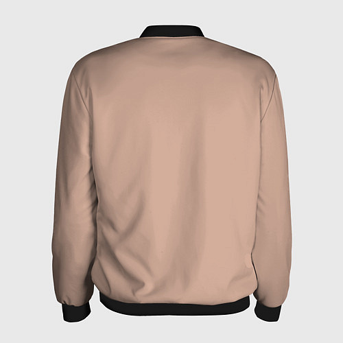 Мужской бомбер Сайтама One-Punch Man / 3D-Черный – фото 2