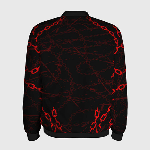 Мужской бомбер SUKUNA ИТАДОРИ / 3D-Черный – фото 2