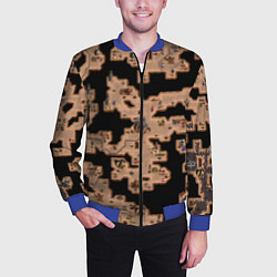 Бомбер мужской Heroes III Dungeon Map, цвет: 3D-синий — фото 2