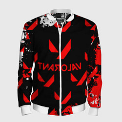 Бомбер мужской Valorant,, цвет: 3D-белый