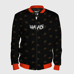 Бомбер мужской Wasabi Gothic, цвет: 3D-красный