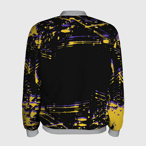 Мужской бомбер Los angeles lakers NBA / 3D-Меланж – фото 2