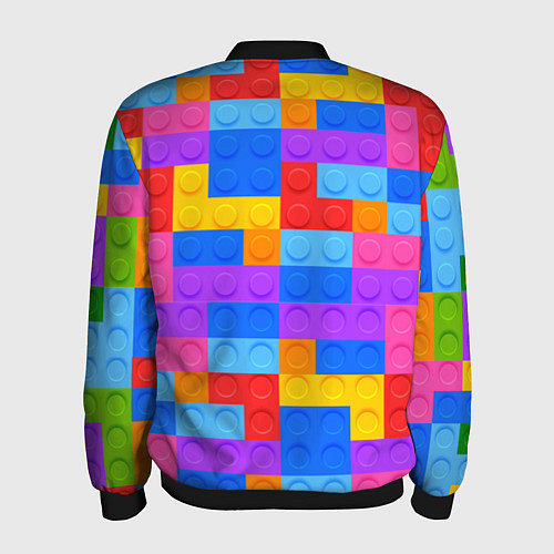 Мужской бомбер Лего-го / 3D-Черный – фото 2