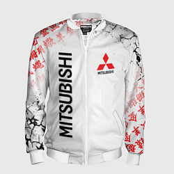 Бомбер мужской MITSUBISHI JAPAN STYLE SAMURAI AUTO, цвет: 3D-белый