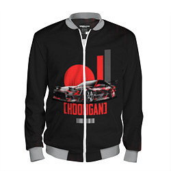 Бомбер мужской HOOLIGAN HOONIGAN, цвет: 3D-меланж