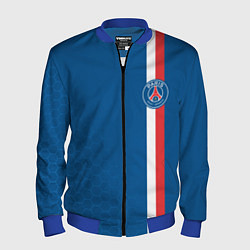 Бомбер мужской PSG SPORT STRIPES UNIFORM, цвет: 3D-синий