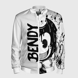Бомбер мужской BENDY - БЕНДИ БРЫЗГИ КРАСКИ, цвет: 3D-белый