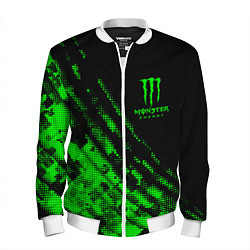 Мужской бомбер Monster Energy Текстура