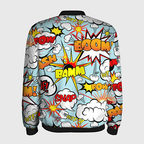 Мужской бомбер BoOMbiT / 3D-Черный – фото 2