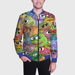 Бомбер мужской Pepe BOMBING, цвет: 3D-синий — фото 2