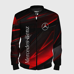 Бомбер мужской Mercedes-Benz Геометрия, цвет: 3D-черный