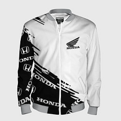 Бомбер мужской Honda sport pattern, цвет: 3D-меланж