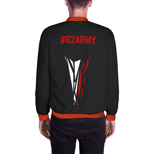 Мужской бомбер G2 Jersey Pro 202223 / 3D-Красный – фото 4