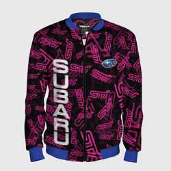 Мужской бомбер SUBARU STI PATTERN