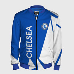 Бомбер мужской Челси спорт, цвет: 3D-синий