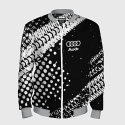 Мужской бомбер Ауди audi шины