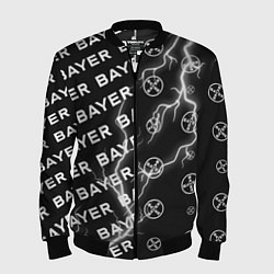Мужской бомбер BAYER - Молнии Паттерны