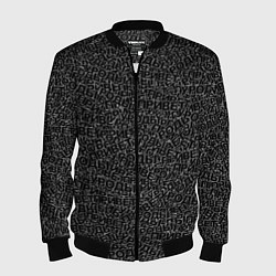 Мужской бомбер Привет уроды black
