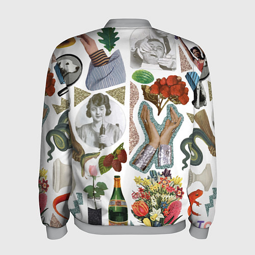 Мужской бомбер Underground vanguard pattern fashion 2088 / 3D-Меланж – фото 2