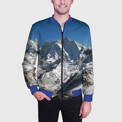 Бомбер мужской Канченджанга, Гималаи, 8 586 м, цвет: 3D-синий — фото 2