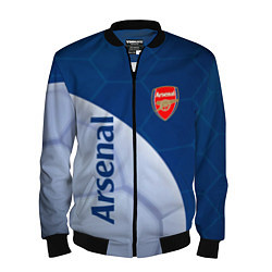 Бомбер мужской Arsenal Мяч, цвет: 3D-черный